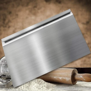 Large Stainless Steel Dough Cutter/Scraper for bread dough, pastries, and food prep