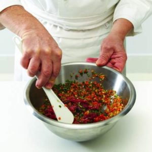 High-Temperature Resistant Mixing Spatula for blending ingredients, baking, and scraping out containers