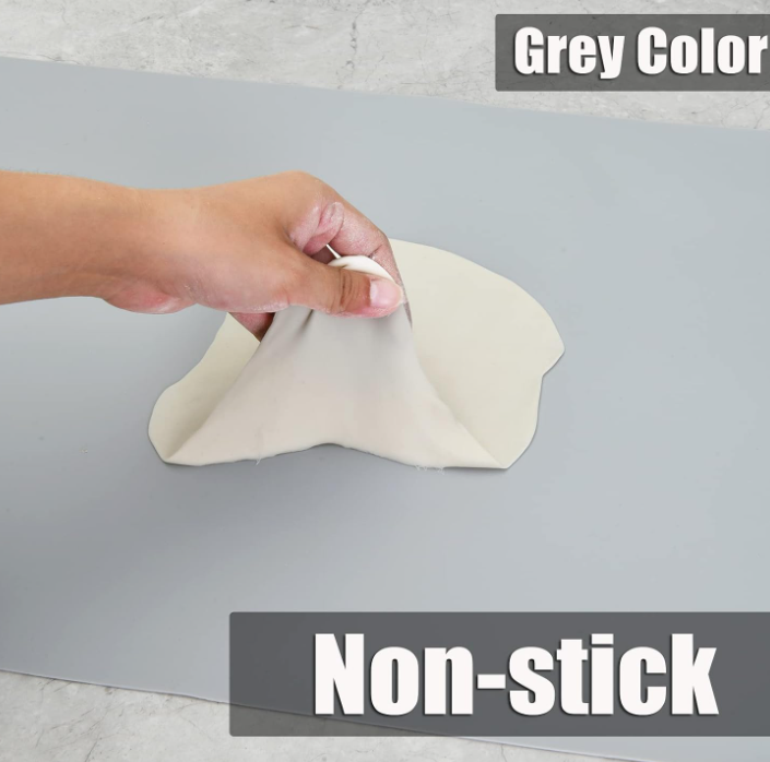 2-piece set of large, thickened silicone countertop trivets for hot pots and cooking utensils - Image 2