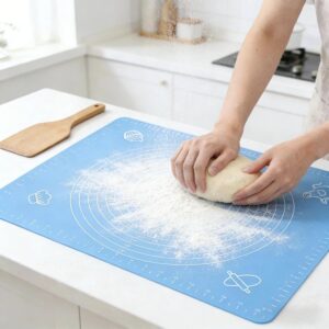Silicone Rolling Mat with Measurement Markings